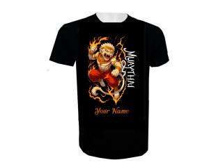 Custom Add Name Muay Thai T-Shirt : KNTSHCUST-024