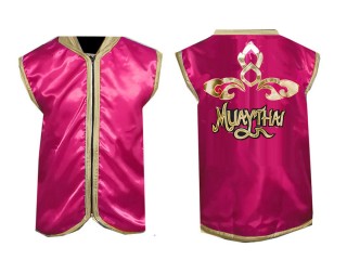 Customize Muay Thai Cornerman Jacket outfit : KNCMJ-121-Rose