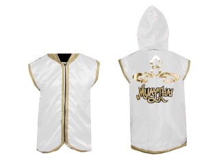 Personalised Muay Thai Hoodies / Walk in Jacket : KNHOD-121-White
