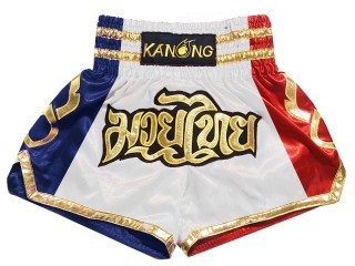 Custom Kanong Muay thai Shorts :KNSCUST-1261-France