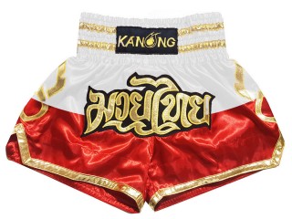 Custom Kanong Muay thai Shorts :KNSCUST-1261-Poland