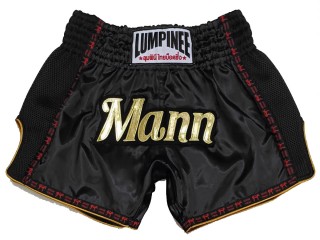 Custom Kanong Muay thai Shorts :KNSCUST-1271-Black
