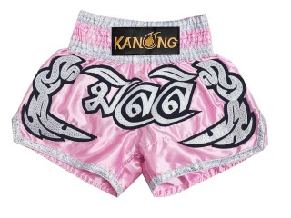 Custom Kanong Muay thai Shorts :KNSCUST-1294-Pink