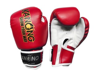 Kids Muay Thai Boxing Gloves : Red