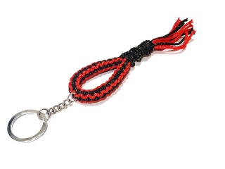 Kanong Mongkol Muay Thai Keyring : Black/Red