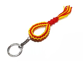 Kanong Mongkol Muay Thai Keyring : Yellow/Red