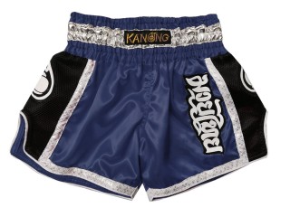 Kanong Retro Women Muay Thai Shorts : KNSRTO-208-Navy