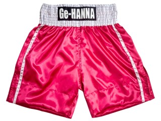Custom Boxing Shorts : KNBXCUST-2071-Pink