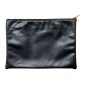 Kanong Fashion Clutch Bag : Brown/Cream size A4
