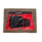 Kanong Fashion Clutch Bag : Red/Black size A4