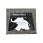 Kanong Fashion Clutch Bag : Black/White size A5