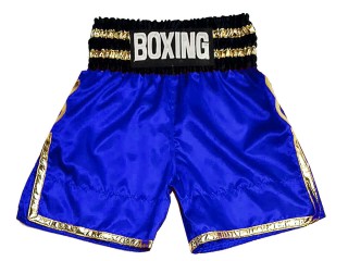 Custom Boxing Shorts : KNBSH-039-Blue