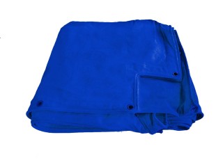 Customized Blue Boxing Ring's Top Canvas 4x4 m.