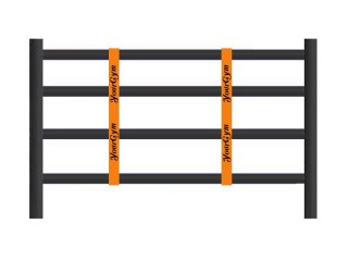 Customized Orange Boxing Ring's Rope Spacers