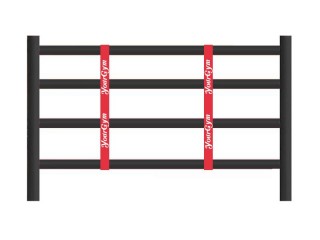 Customized Red Boxing Ring's Rope Spacers