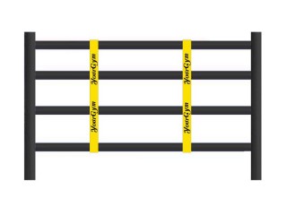 Customized Yellow Boxing Ring's Rope Spacers