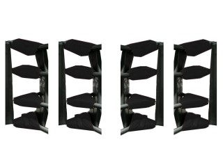 Boxing Black Ring's Turnbuckle Covering (16 pcs)