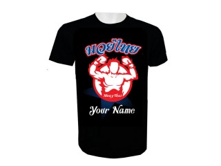 Custom Add Name Muay Thai T-Shirt : KNTSHCUST-003