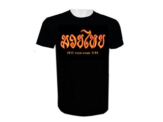 Custom Add Name Muay Thai T-Shirt : KNTSHCUST-008