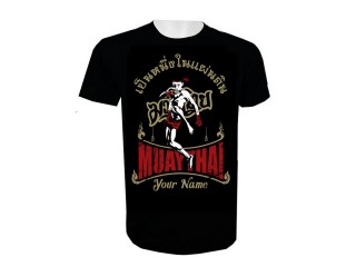 Custom Add Name Muay Thai T-Shirt : KNTSHCUST-009