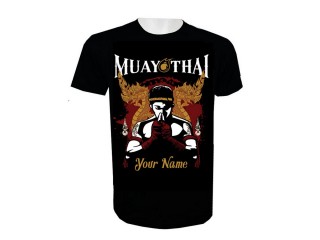 Custom Add Name Muay Thai T-Shirt : KNTSHCUST-011