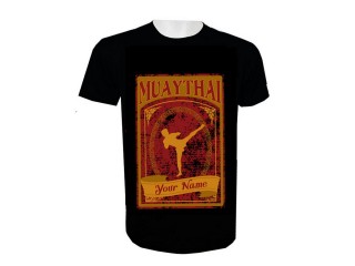 Custom Add Name Muay Thai T-Shirt : KNTSHCUST-013