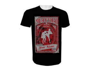 Custom Add Name Muay Thai T-Shirt : KNTSHCUST-014