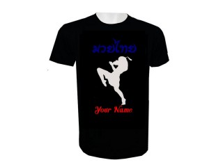 Custom Add Name Muay Thai T-Shirt : KNTSHCUST-016