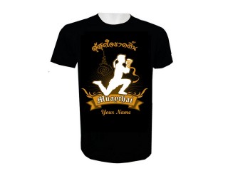 Custom Add Name Muay Thai T-Shirt : KNTSHCUST-017