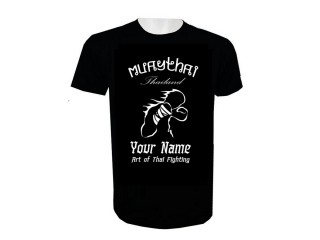 Custom Add Name Muay Thai T-Shirt : KNTSHCUST-018