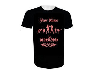 Custom Add Name Muay Thai T-Shirt : KNTSHCUST-019