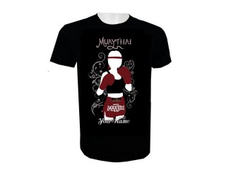 Custom Add Name Muay Thai T-Shirt : KNTSHCUSTWO-003