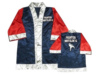 Customize Muay Thai Boxing Robe: KNFIRCUST-004