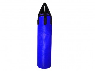 Customized Muay Thai Microfiber Heavy Bag (unfilled) : Blue 180 cm