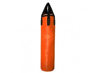 Customized Muay Thai Microfiber Heavy Bag (unfilled) : Orange 180 cm