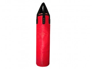 Customized Muay Thai Microfiber Heavy Bag (unfilled) : Red 180 cm
