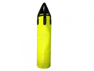 Customized Muay Thai Microfiber Heavy Bag (unfilled) : Yellow 180 cm