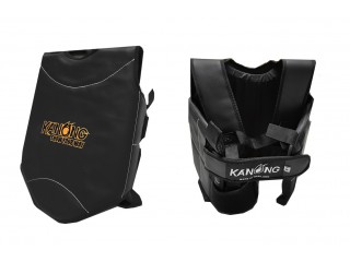 Kanong PU leather Boxing body protector : Black