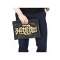 Kanong Fashion Clutch Bag : Black/Gold size A4