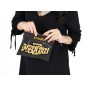 Kanong Fashion Clutch Bag : Black/Gold size A5