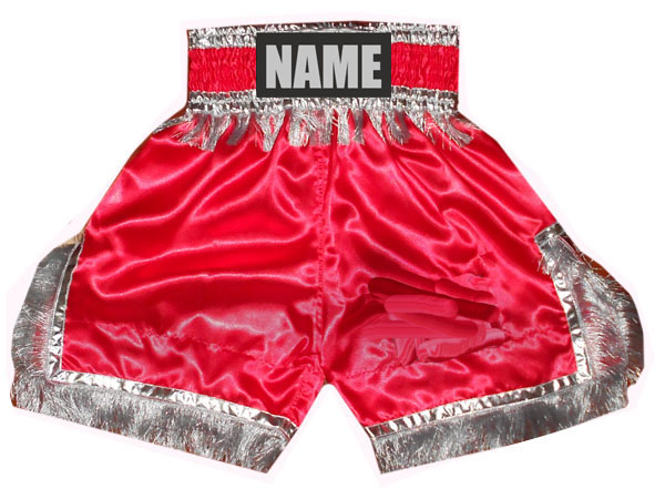 Shorts Boxe Anglaise Personnalisé : KNBSH-027-Rose