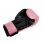 Kanong Real Leather Muay Thai Boxing Gloves : Pink/Black