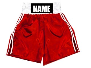 Design Your Boxing Shorts : KNBSH-026-Red