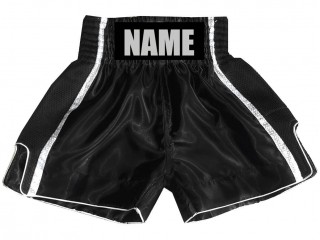 Design Your Boxing Shorts : KNBSH-027-Black