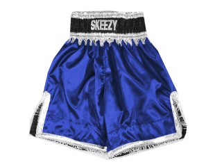 Customize Boxing Shorts : KNBXCUST-2034-Blue