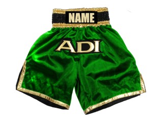 Customize Boxing Shorts : KNBXCUST-2036-Green