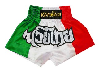 Kanong Muay Thai Shorts : KNS-137-Italy