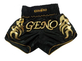 Custom Embroidery Muay thai Shorts : KNSCUST-1150