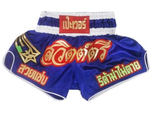 Custom Embroidery Muay thai Shorts : KNSCUST-1152