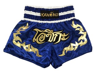 Custom Embroidery Muay thai Shorts : KNSCUST-1155